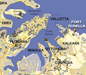 Carte de La Valette Carte de La Valette